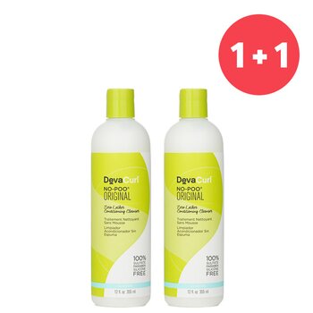 DevaCurl 【Buy 1 Get 1】No-Poo Original (Zero Lather Conditioning Cleanser - For Curly Hair)   (Add ONE to Cart and get TWO)