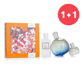 Hermes 【Buy 1 Get 1】LOmbre Des Merveilles Coffret: Eau De Parfum Spray 50ml + Miniature EDP 7.5ml + Body Lotion 40ml  (Add ONE to Cart and get TWO)