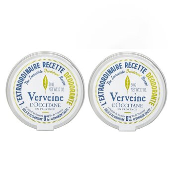 【1+1 Set】Verveine (Verbena) Deodorant - 0% Aluminum Salts