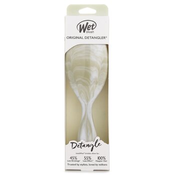 Wet Brush Original Detangler Watercolor Waves Green Hair Brush