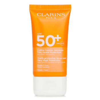 Clarins Youth Protection Sunscreen Very High Protection SPF 50 (For Face)