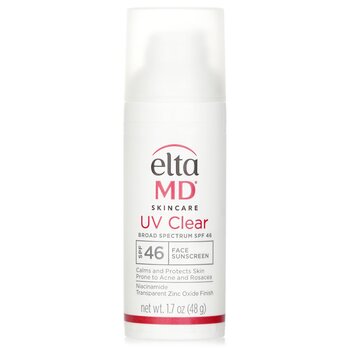UV Clear Facial Sunscreen SPF 46 - Untuk Kulit Gampang Berjerawat, Kemerahan & Hiperpigmentasi - Tabir Surya Wajah