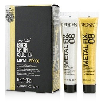 Koleksi Fashion Metal Fix 08 Metallic Liquid Pomade (Untuk Efek Perak dan Emas Siap Runway)