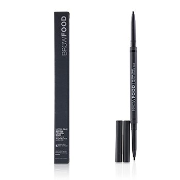BrowFood Ultra Fine Brow Pencil Duo - # Arang