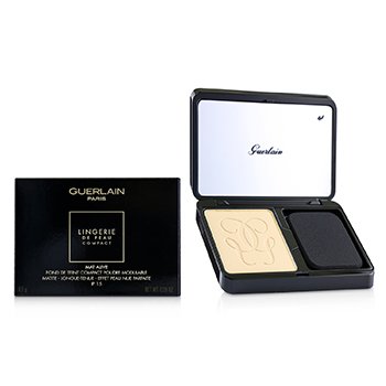 Lingerie De Peau Mat Alive Buildable Compact Powder Foundation SPF 15 - # 03N Natural