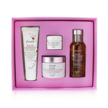 Set Perawatan Kulit Rose Deep Hydration