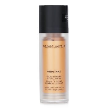 Original Liquid Mineral Foundation SPF 20 - # 08 Light (Untuk Kulit Netral Yang Sangat Ringan Dengan Rona Kuning Halus)