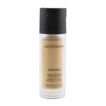 Foundation Mineral Cair Asli SPF 20 - # 16 Golden Nude (Untuk Kulit Netral Medium-Tan Dengan Rona Persik)