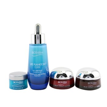 Set Hadiah Plankton Kehidupan: Elixir 50ml + Blue Therapy Day Cream 15ml + Blue Therapy Night Cream 15ml + Lift Plankton Eye 5ml