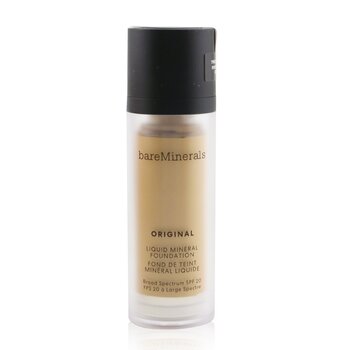 Original Liquid Mineral Foundation SPF 20 - # 20 Golden Tan (Untuk Kulit Dingin Medium-Tan Dengan Rona Kemerahan) (Exp. Tanggal 07/2022)